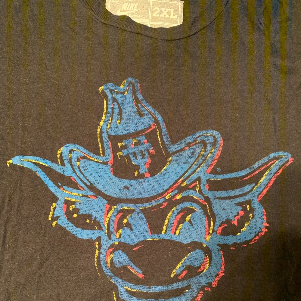 Black Nike Texas Longhorns tee, 2XL